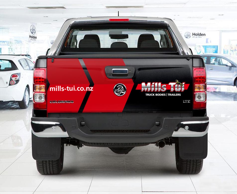 millstui-vehicle-signage-rear