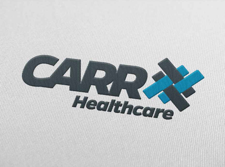 Embroidered logo for Carr Group