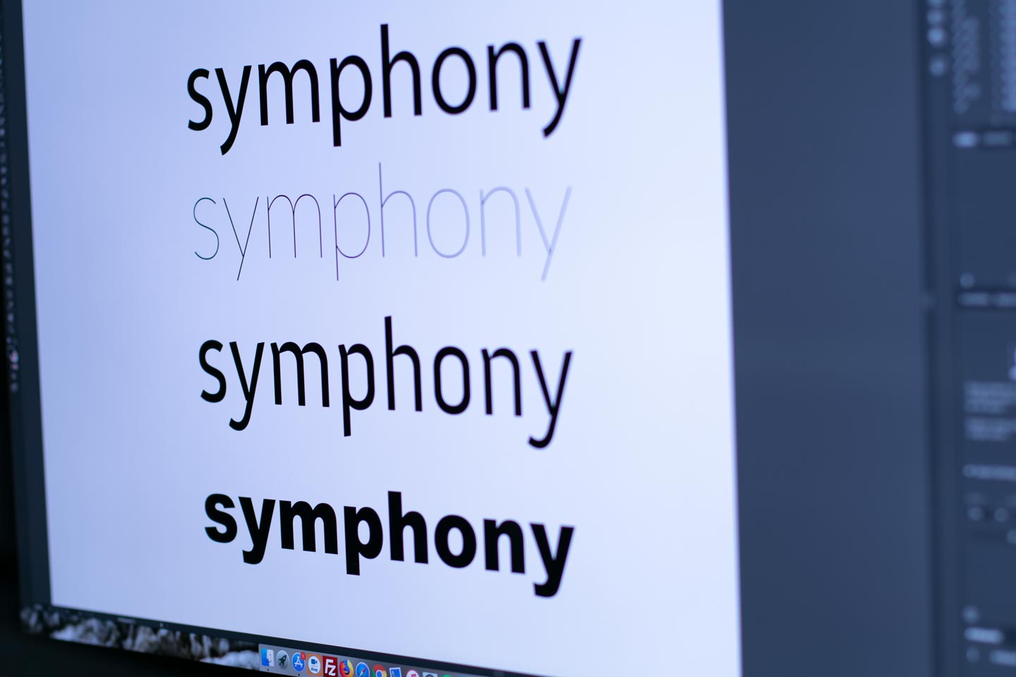 Logo creative for Symphony Shower Systems