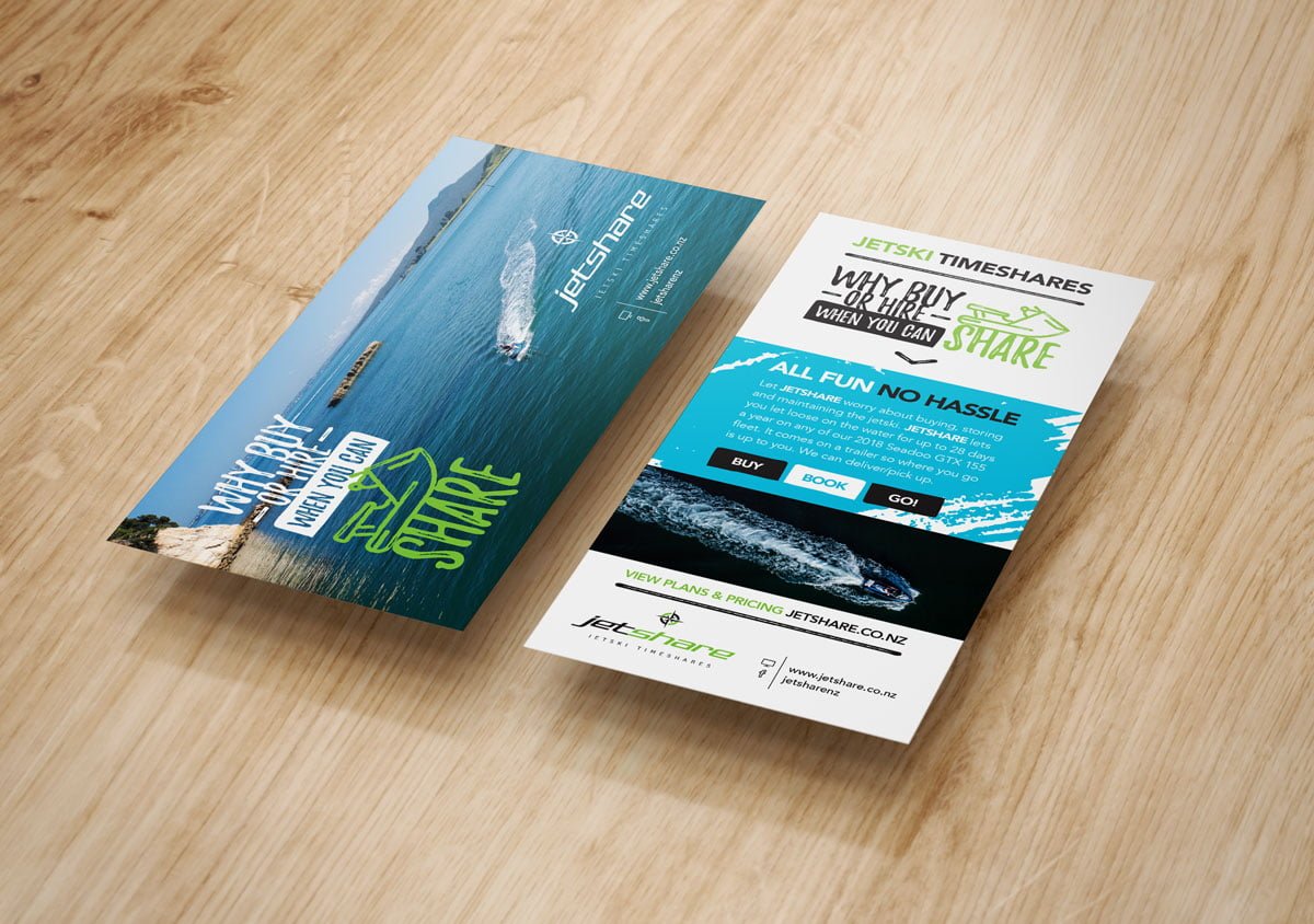 graphic design services for jetshare campaign