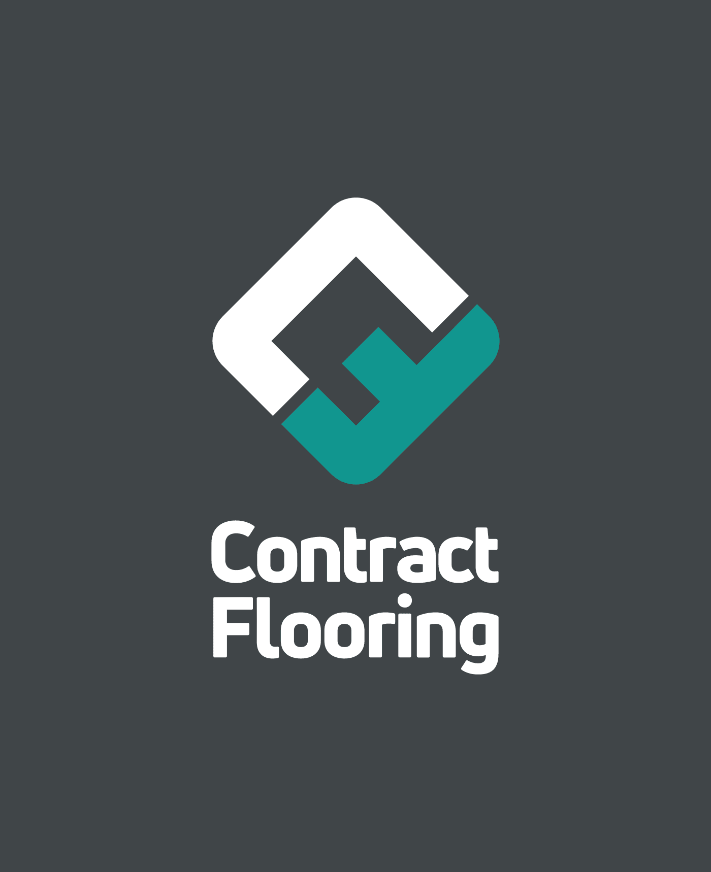 A fresh cut for Contract Flooring's logo design | Hart Design