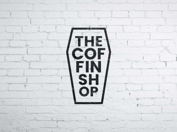creative-logo-design-the-coffin-shop-on-brick-wall-rev creative-logo-design-the-coffin-shop-on-brick-wall-rev