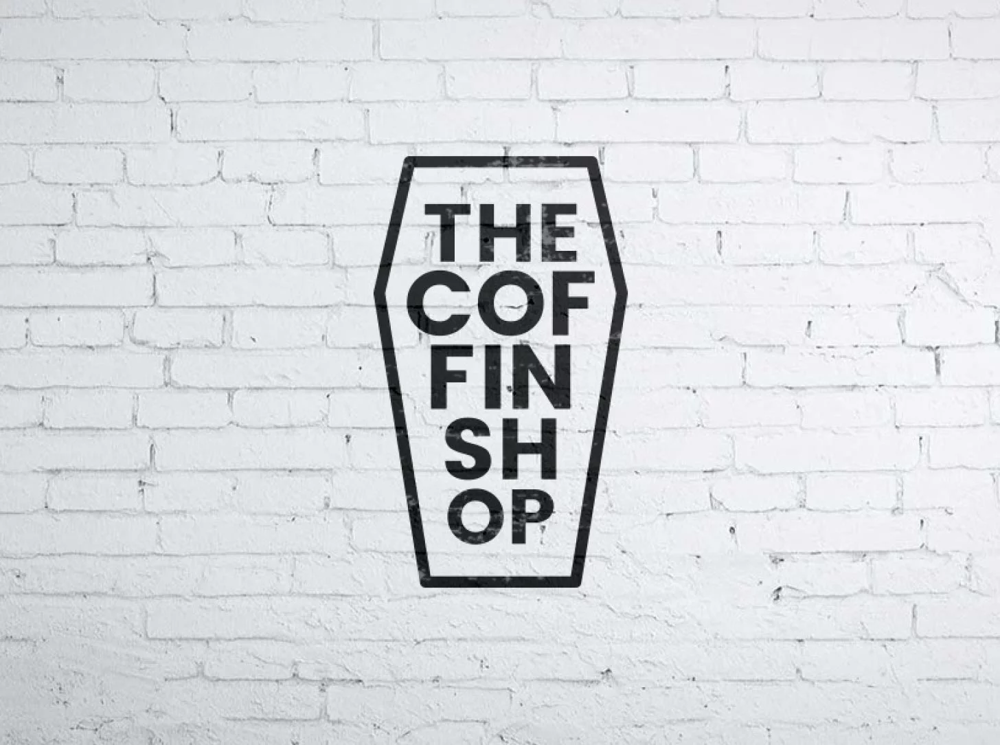 creative-logo-design-the-coffin-shop-on-brick-wall-rev creative-logo-design-the-coffin-shop-on-brick-wall-rev