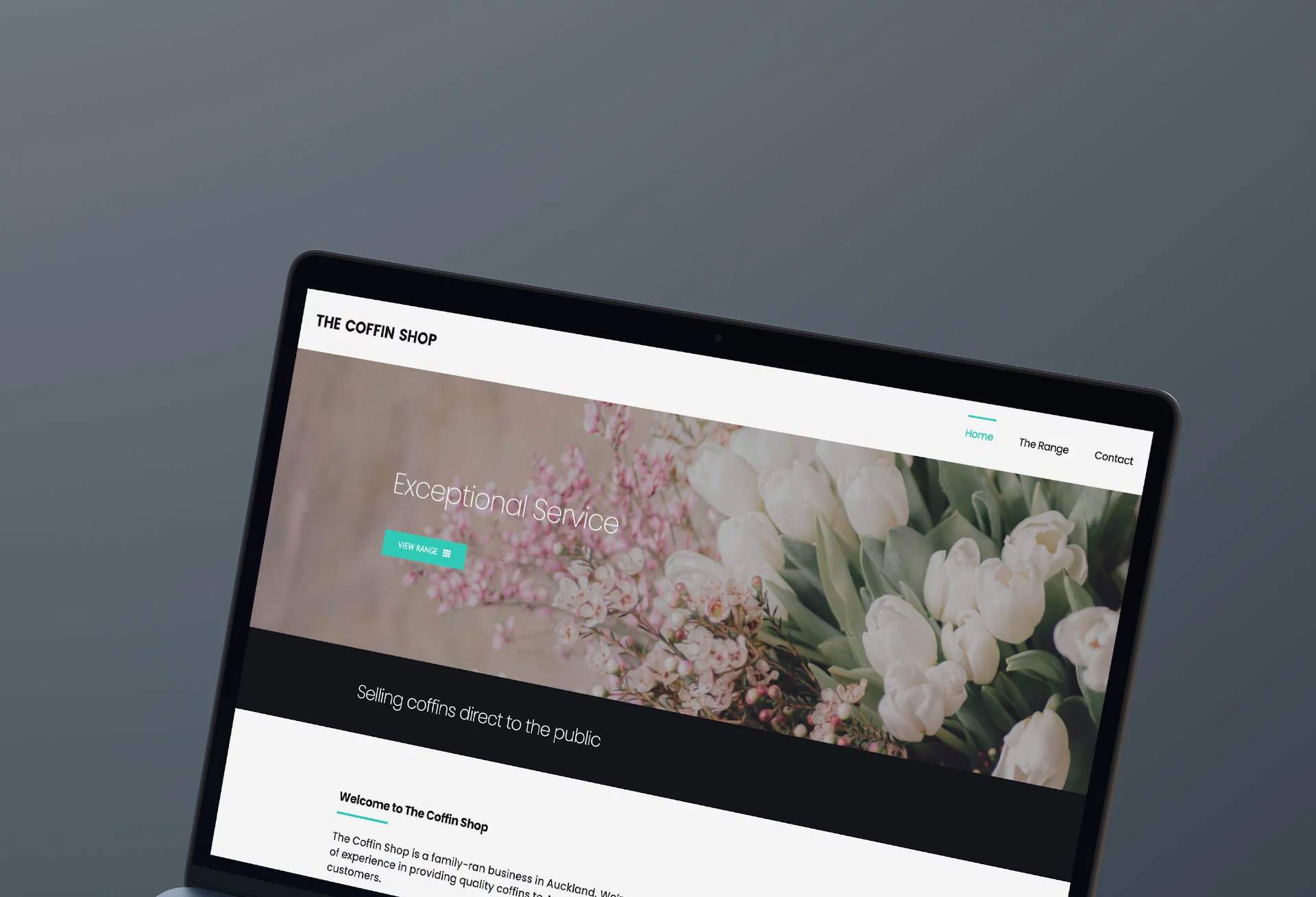 the coffin shop website design the coffin shop website design